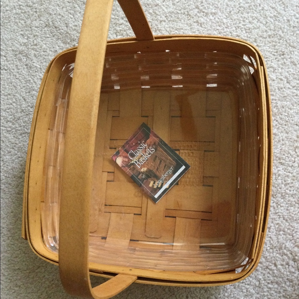 Longaberger Classic Pie Basket Combo Single Handle - Picture 5 of 10